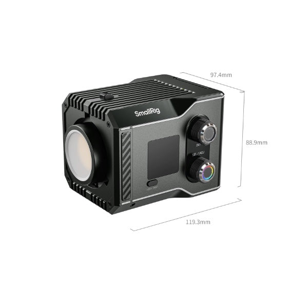 Smallrig RC 60C RGB LED Video Light 4808 Lite Edition Smallrig RC 60C RGB LED Video Light 4808 Lite Edition